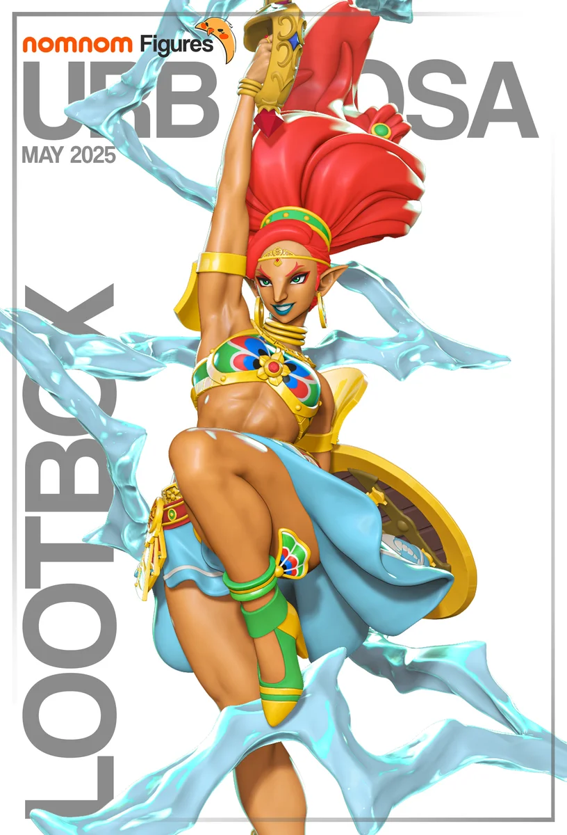 Urbosa | Fan Art | 3D Printed Resin Model Garage Kit | *Un-Painted* | Nomnom