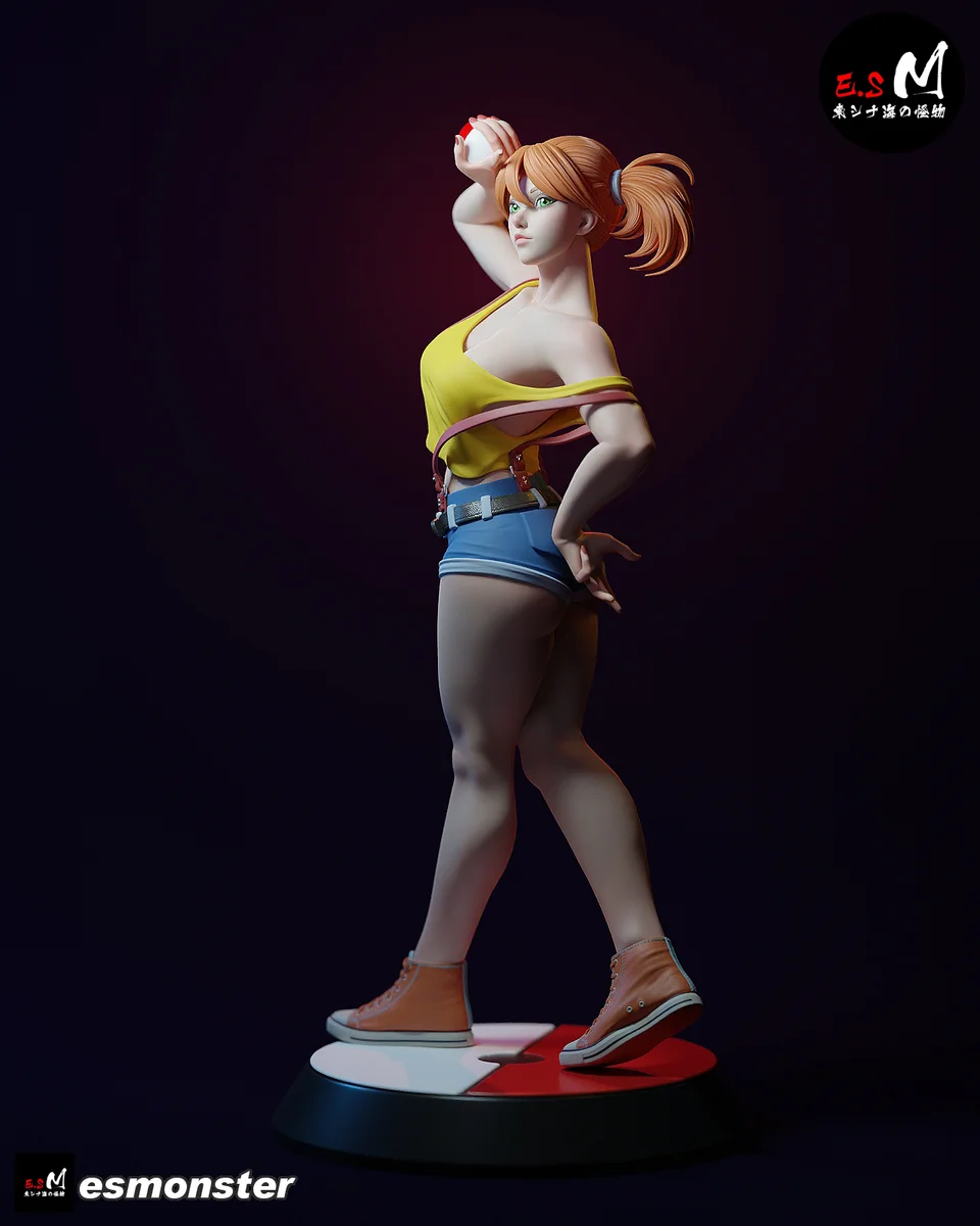 Misty | Fan Art | 3D Printed Resin Model Garage Kit | *Un-Painted* | ES Monster 4