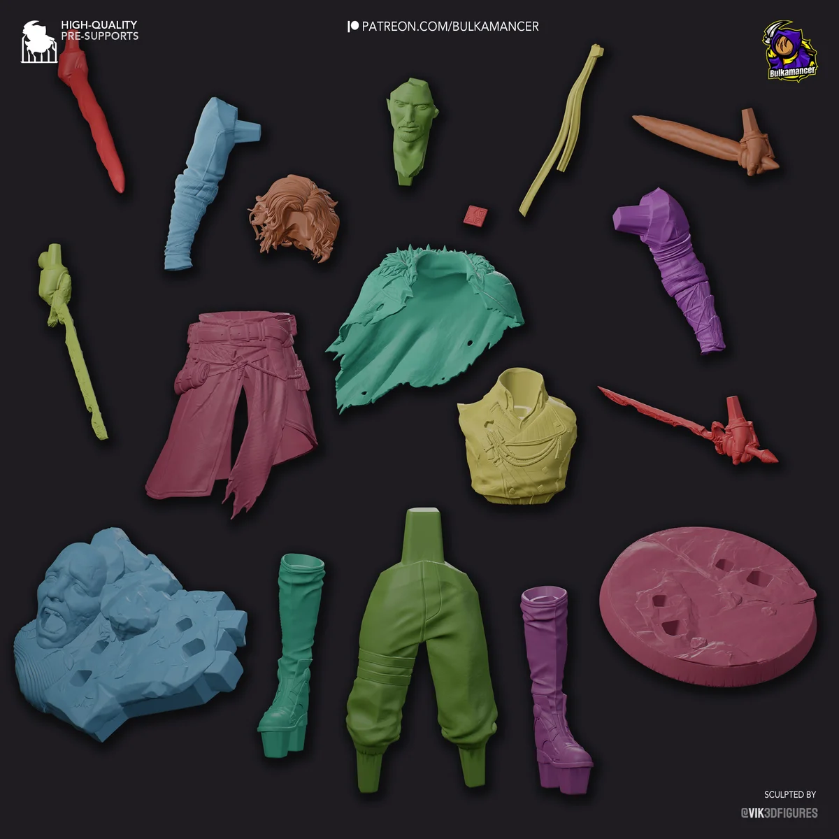 Verso - Clair Obscur: Expedition 33 | Fan Art | 3D Printed Resin Model Garage Kit | *Un-Painted* | Bulkamancer 6