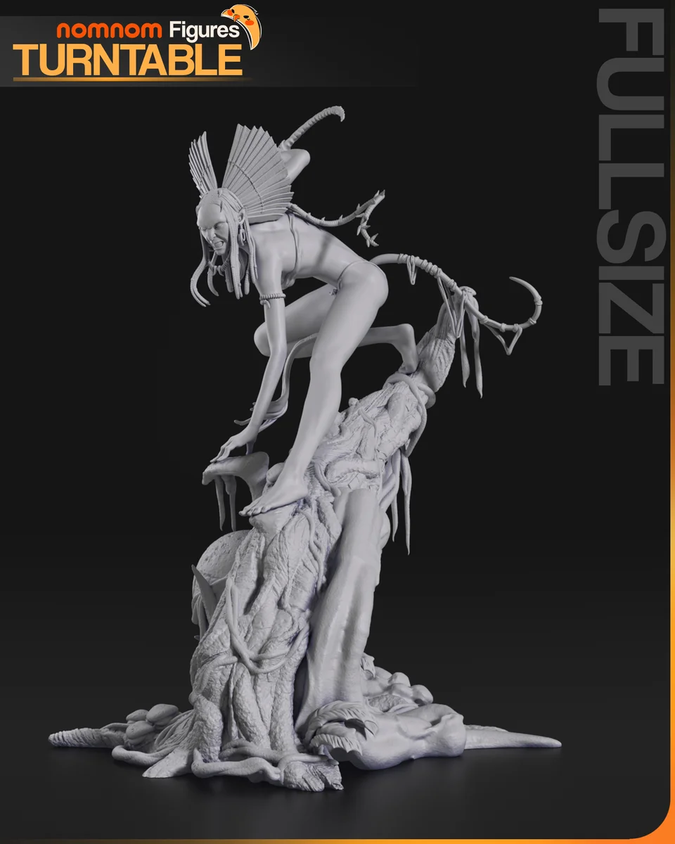 Varang | Fan Art | 3D Printed Resin Model Garage Kit | *Un-Painted* | Nomnom 10