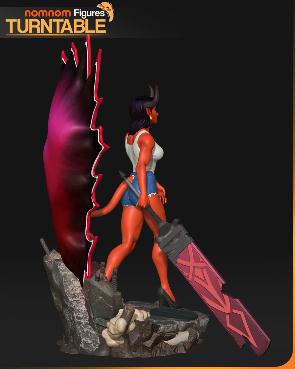 Malevola | Fan Art | 3D Printed Resin Model Garage Kit | *Un-Painted* | Nomnom 6