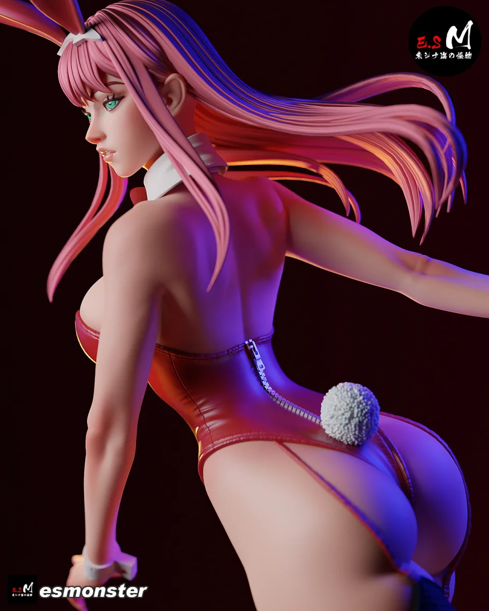 Zero Two Bunny Ver | Fan Art | 3D Printed Resin Model Garage Kit | *Un-Painted* | ES Monster 3