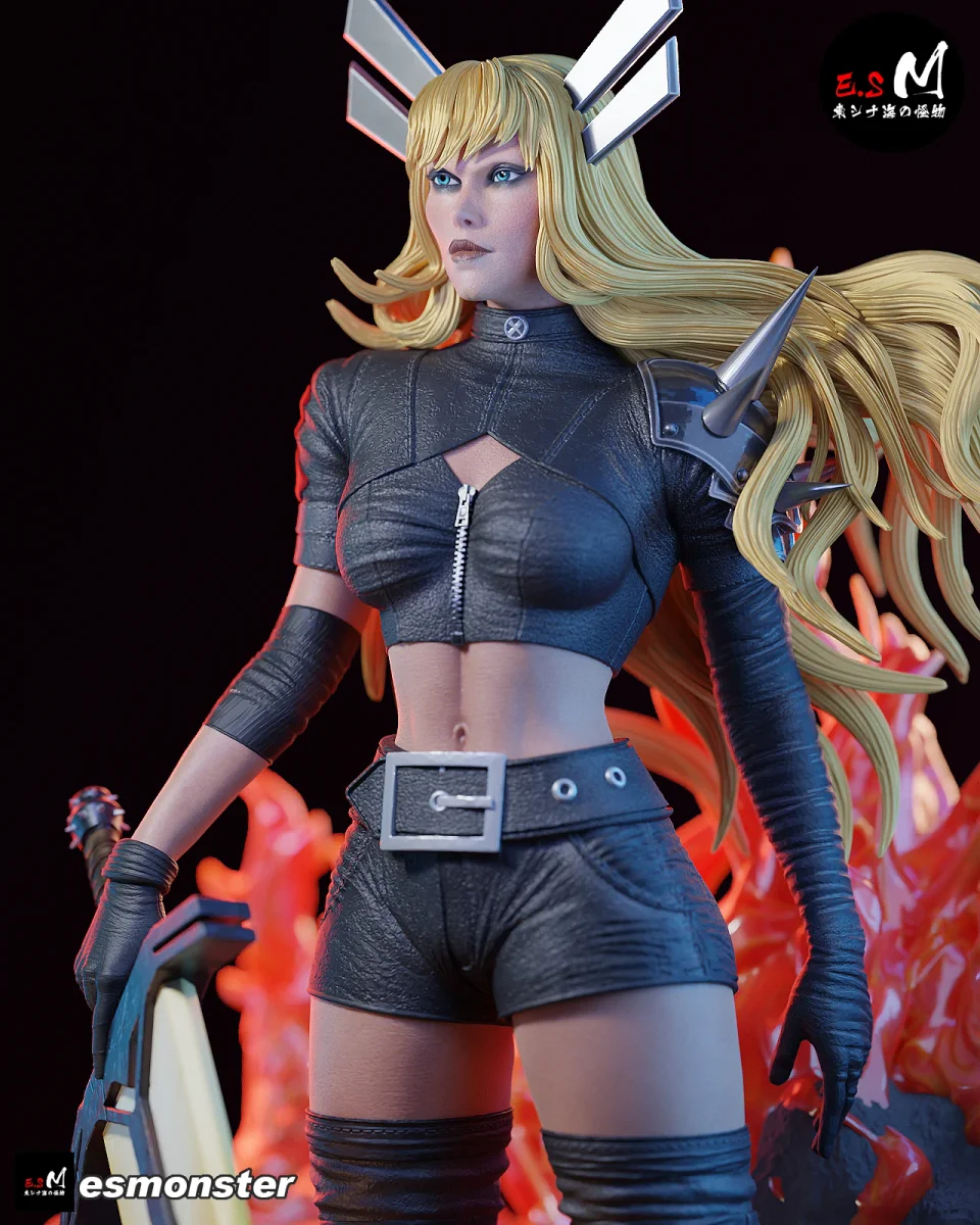 Magik | Fan Art | 3D Printed Resin Model Garage Kit | *Un-Painted* | ES Monster 5