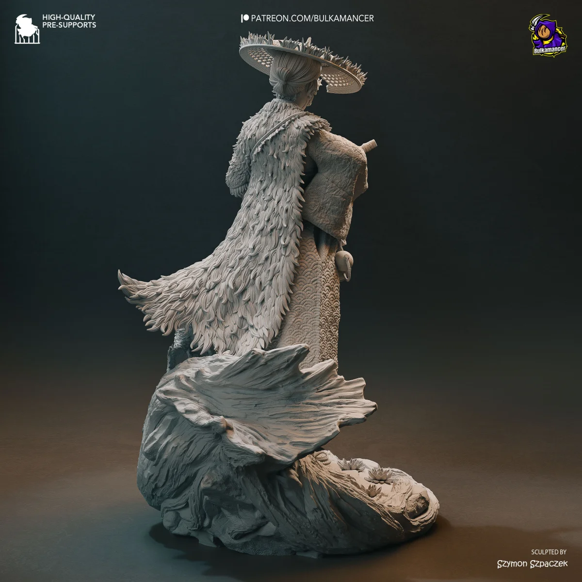 Atsu | Fan Art | 3D Printed Resin Model Garage Kit | *Un-Painted* | Bulkamancer 8
