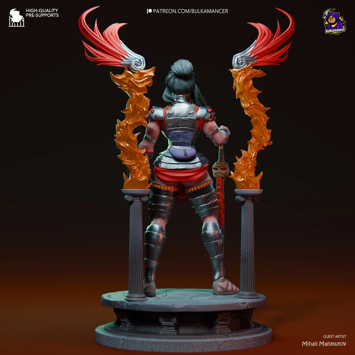 Nemesis | Fan Art | 3D Printed Resin Model Garage Kit | *Un-Painted* | Bulkamancer 4