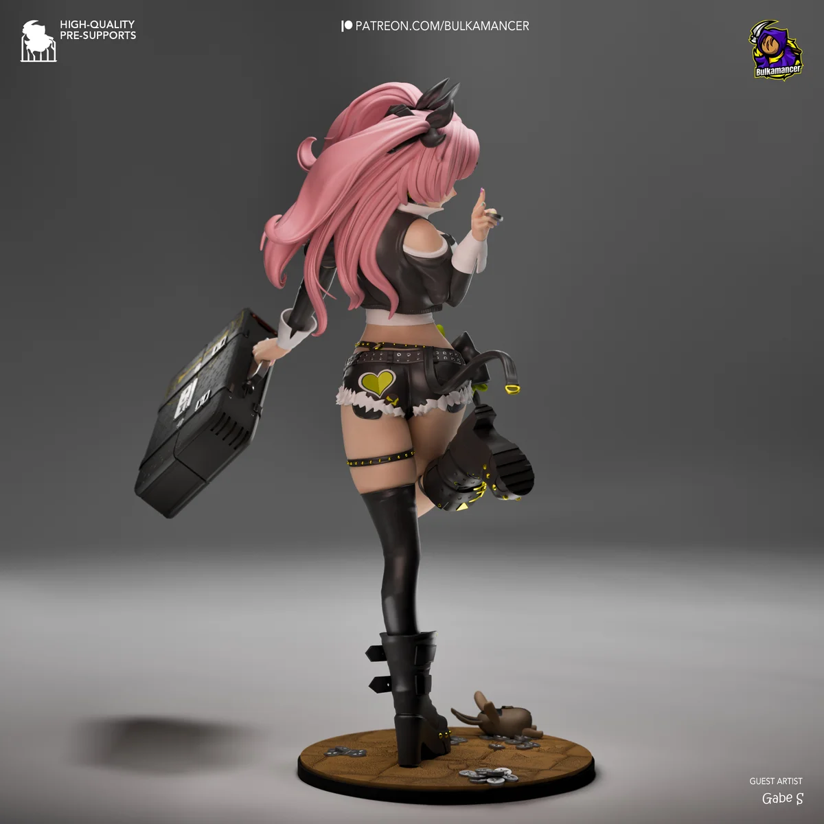 Nicole Demara | Fan Art | 3D Printed Resin Model Garage Kit | *Un-Painted* | Bulkamancer 4