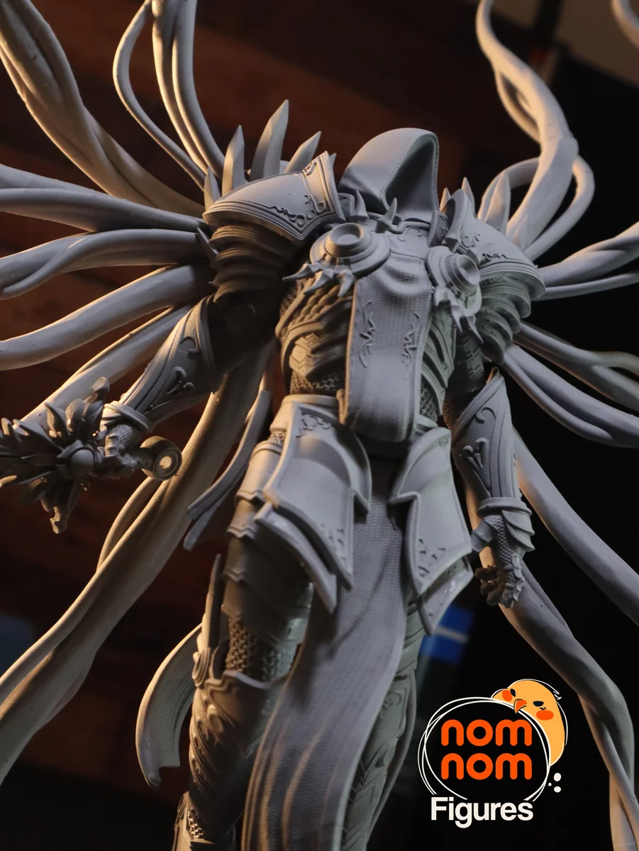 Tyrael | Fan Art | 3D Printed Resin Model Garage Kit | *Un-Painted* | Nomnom 15