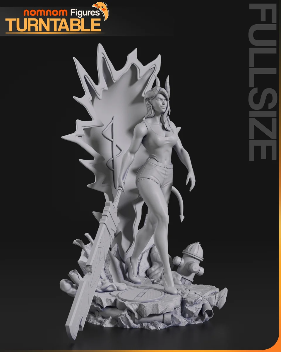 Malevola | Fan Art | 3D Printed Resin Model Garage Kit | *Un-Painted* | Nomnom 10