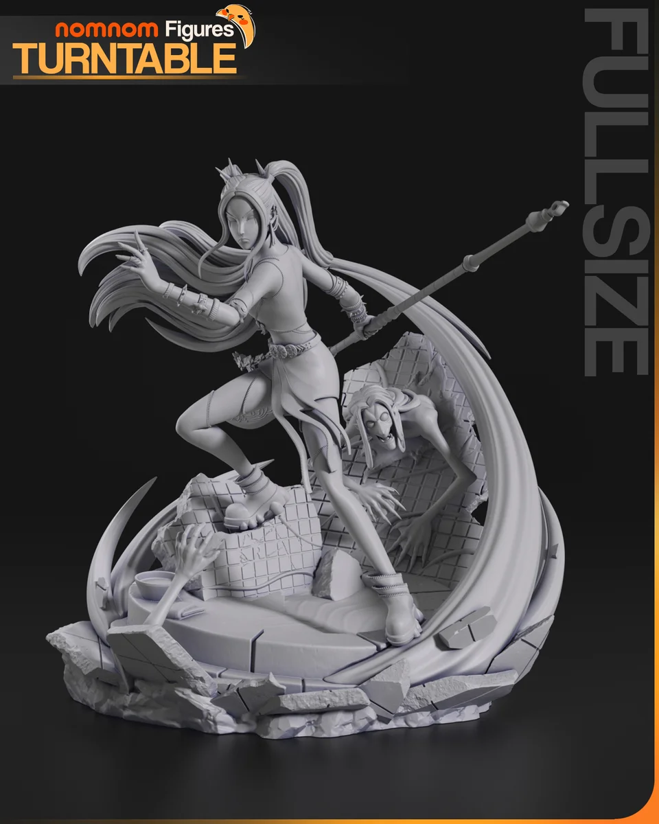 Mira | Fan Art | 3D Printed Resin Model Garage Kit | *Un-Painted* | Nomnom 8
