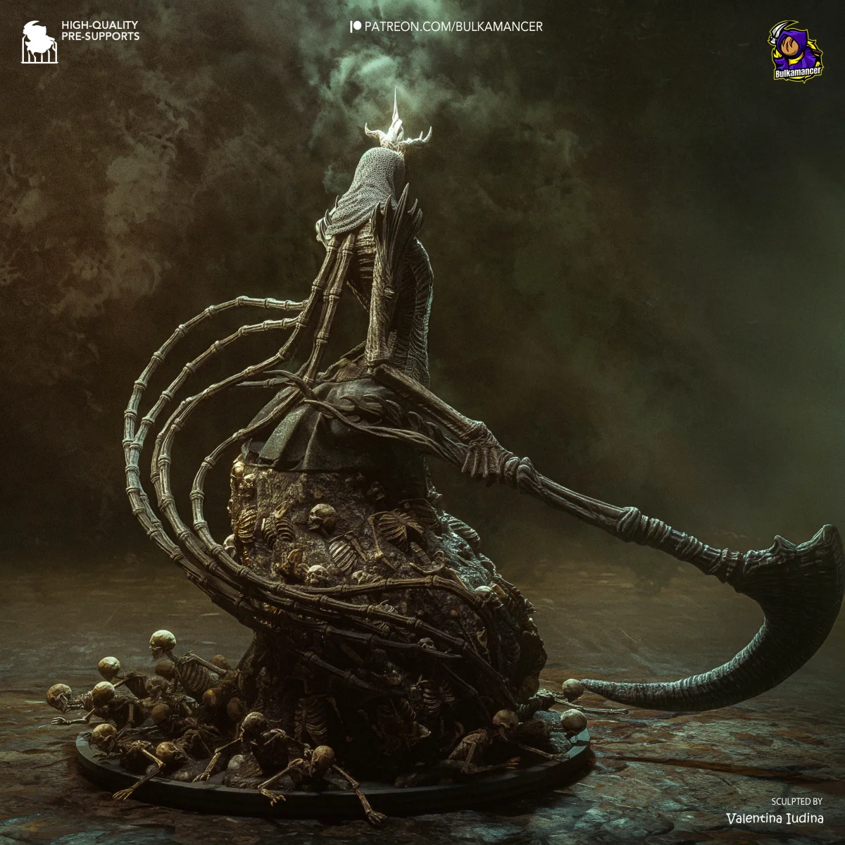 Nashandra | Fan Art | 3D Printed Resin Model Garage Kit | *Un-Painted* | Bulkamancer 4