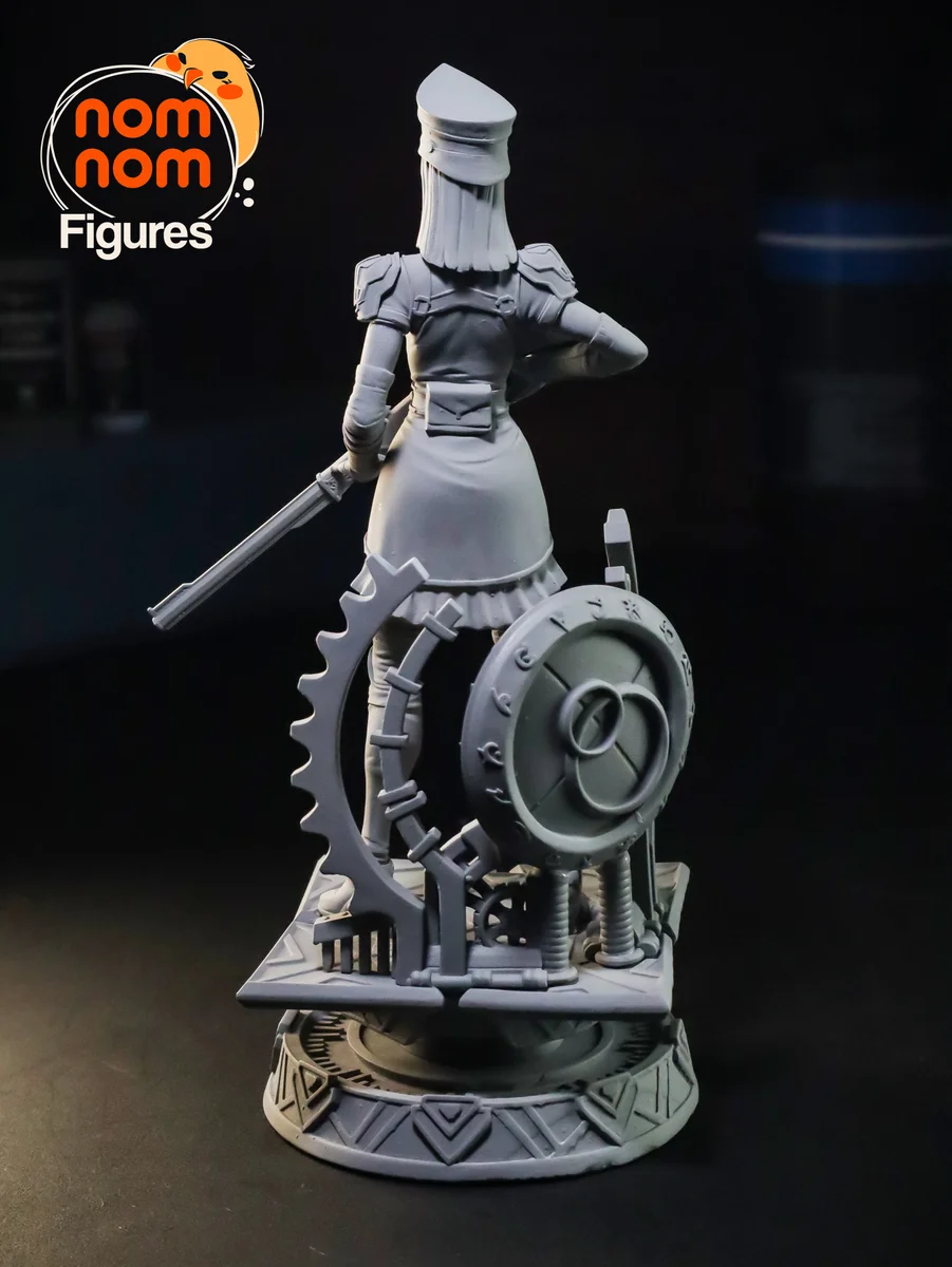 Caitlyn | Fan Art | 3D Printed Resin Model Garage Kit | *Un-Painted* | Nomnom 11