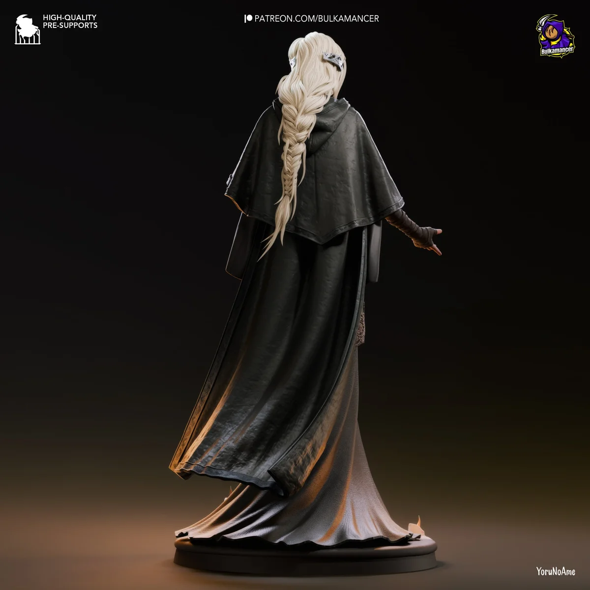 Fire Keeper | Fan Art | 3D Printed Resin Model Garage Kit | *Un-Painted* | Bulkamancer 4