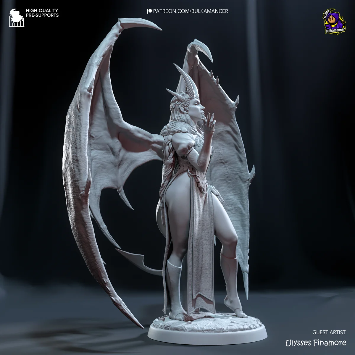 Mizora | Fan Art | 3D Printed Resin Model Garage Kit | *Un-Painted* | Bulkamancer 11