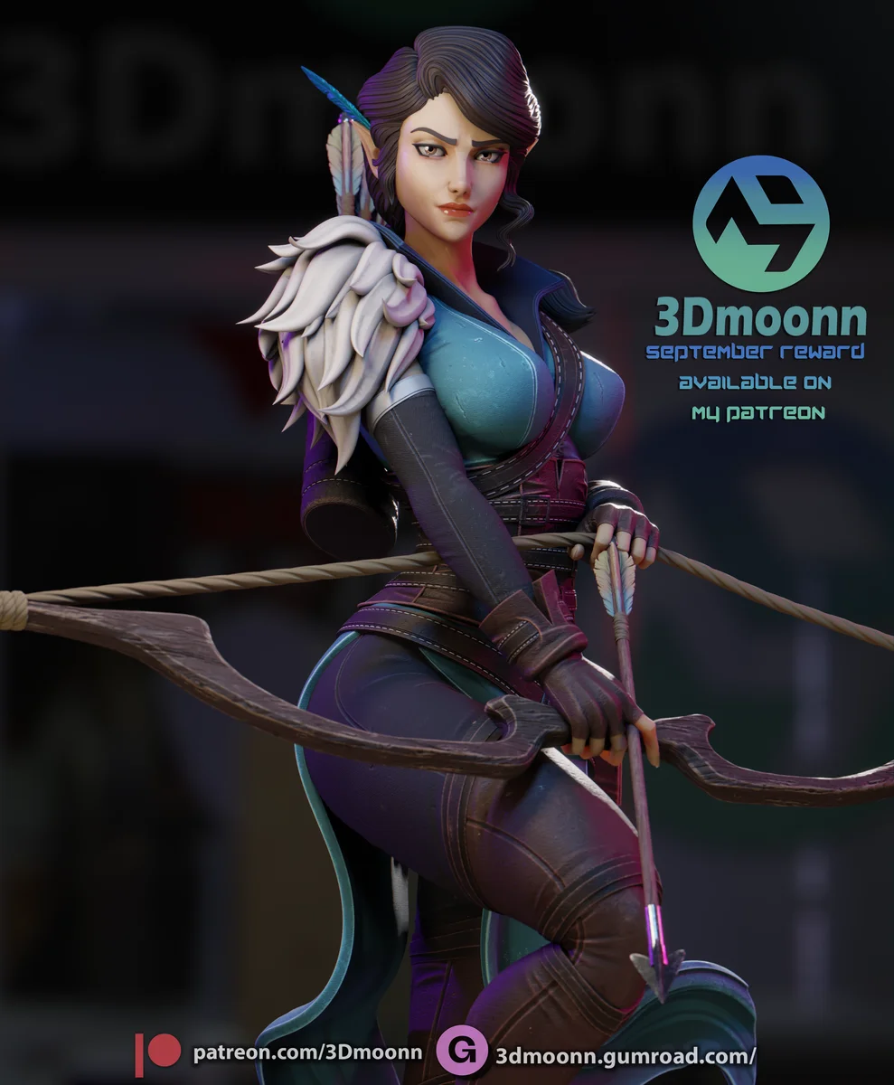 Vex | Fan Art | 3D Printed Resin Model Garage Kit | *Un-Painted* | 3DMoonn