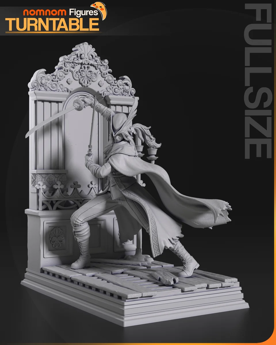 Lady Maria | Fan Art | 3D Printed Resin Model Garage Kit | *Un-Painted* | Nomnom 4
