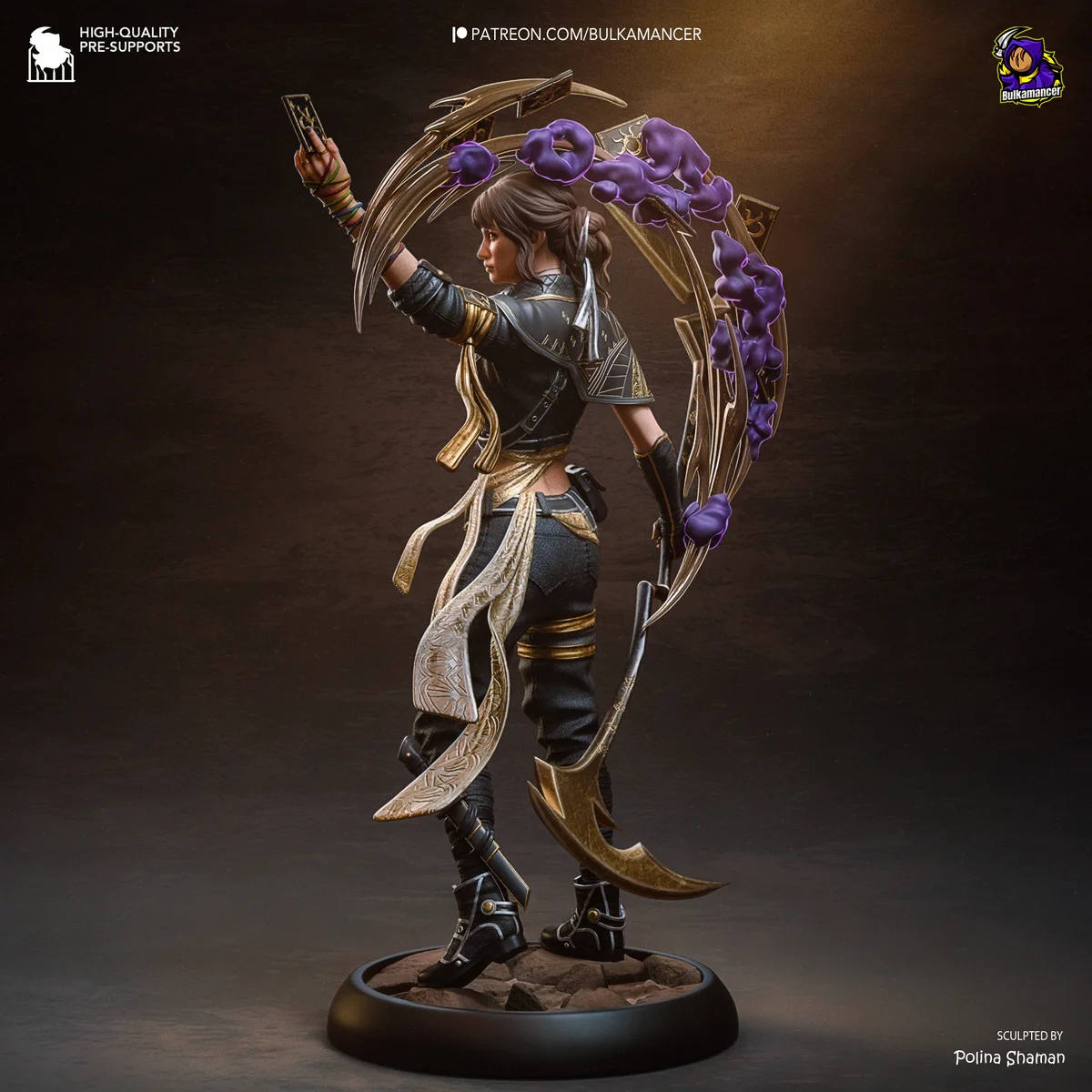 Sciel | Fan Art | 3D Printed Resin Model Garage Kit | *Un-Painted* | Bulkamancer 3