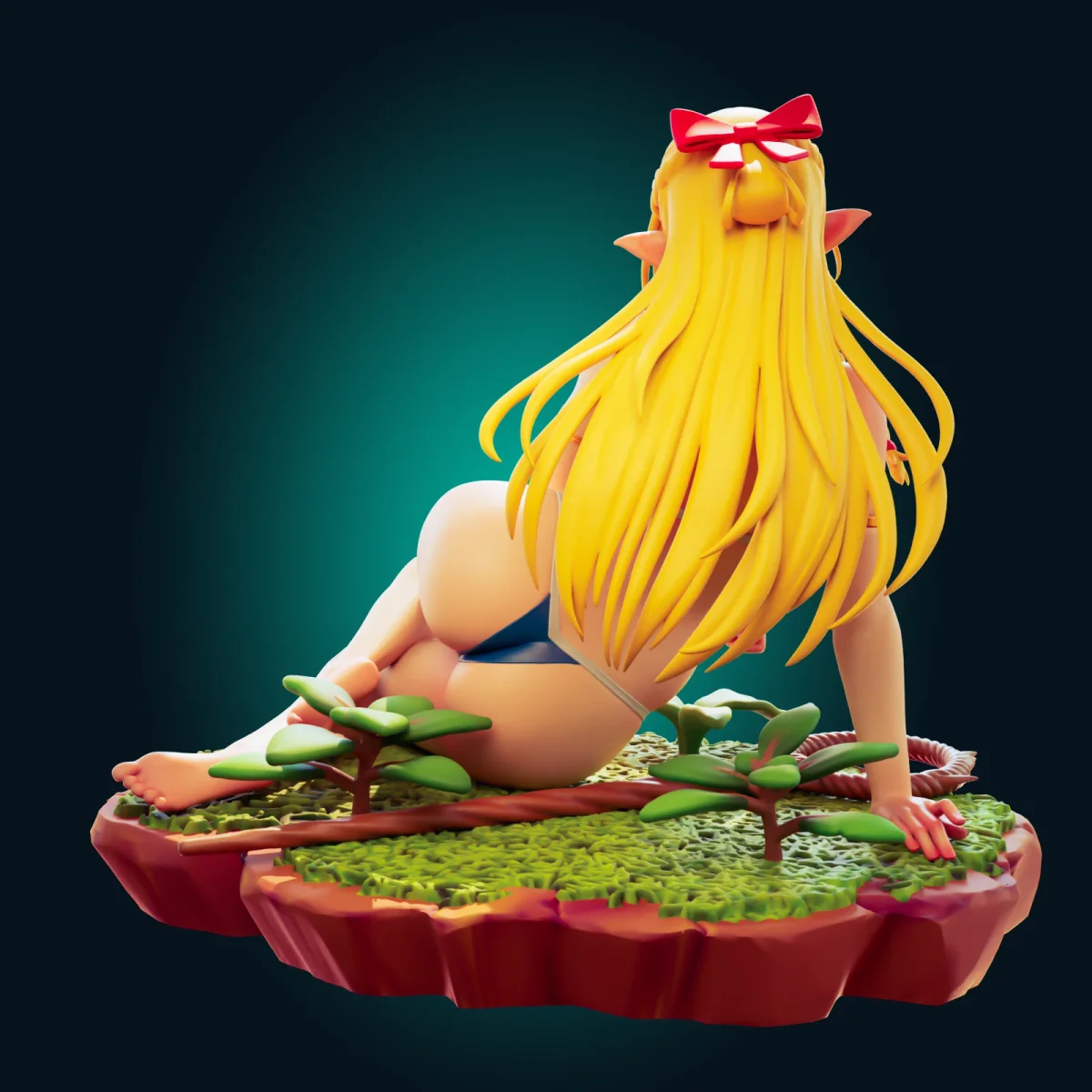 Marcille | Fan Art | 3D Printed Resin Model Garage Kit | *Un-Painted* | Officer Rhu 4