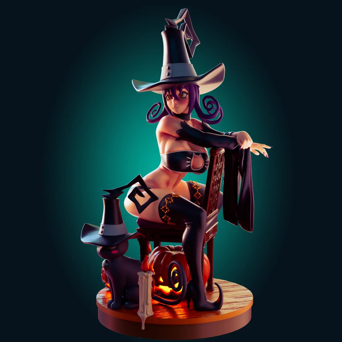 Blair | Fan Art | 3D Printed Resin Model Garage Kit | *Un-Painted* | Officer Rhu 3