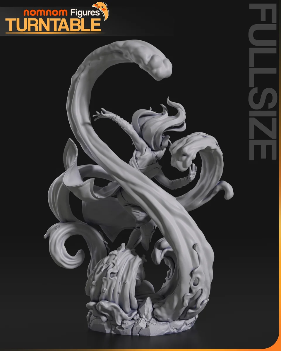 Katara | Fan Art | 3D Printed Resin Model Garage Kit | *Un-Painted* | Nomnom 11