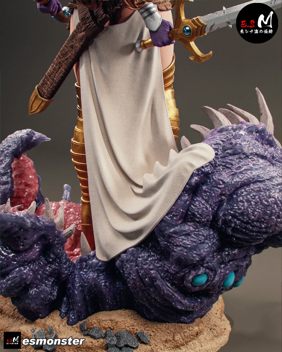 Angela | Fan Art | 3D Printed Resin Model Garage Kit | *Un-Painted* | ES Monster 6