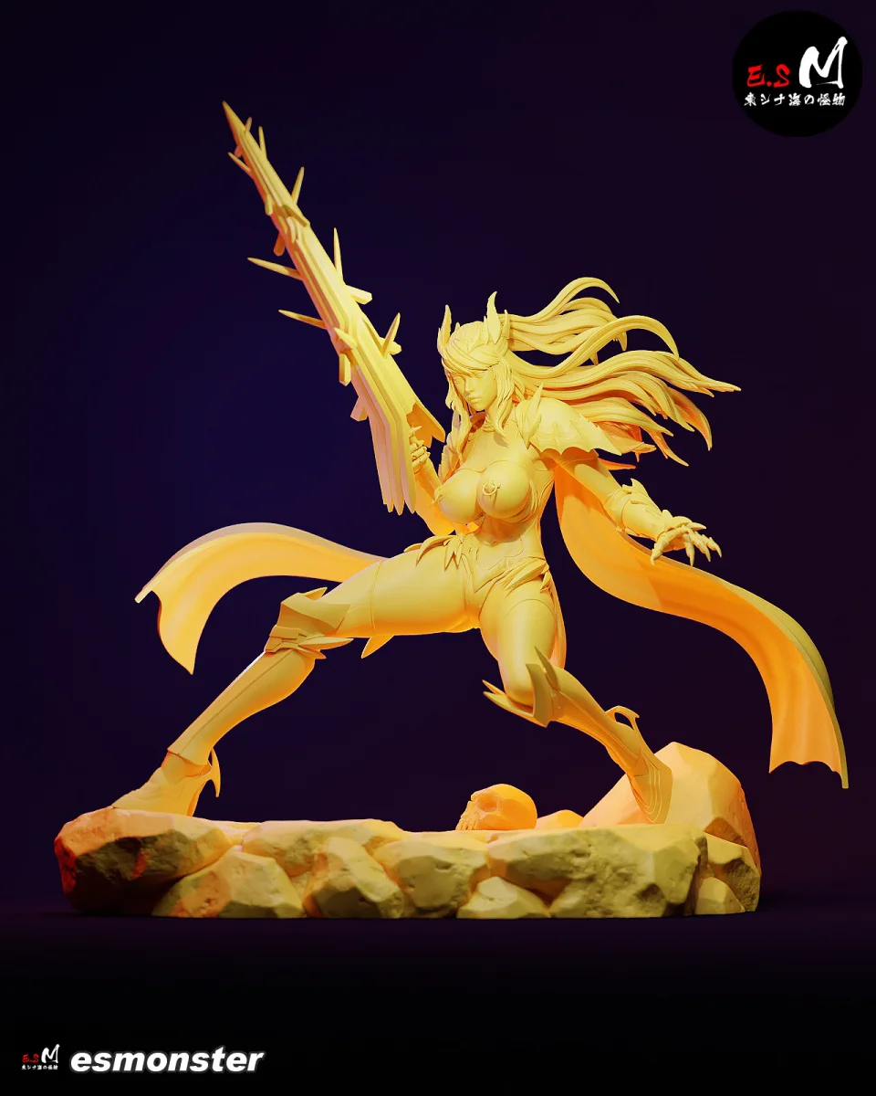 Artoria Pendragon | Fan Art | 3D Printed Resin Model Garage Kit | *Un-Painted* | ES Monster 5
