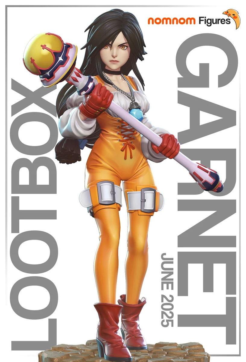 Garnet Til Alexandros | Fan Art | 3D Printed Resin Model Garage Kit | *Un-Painted* | Nomnom