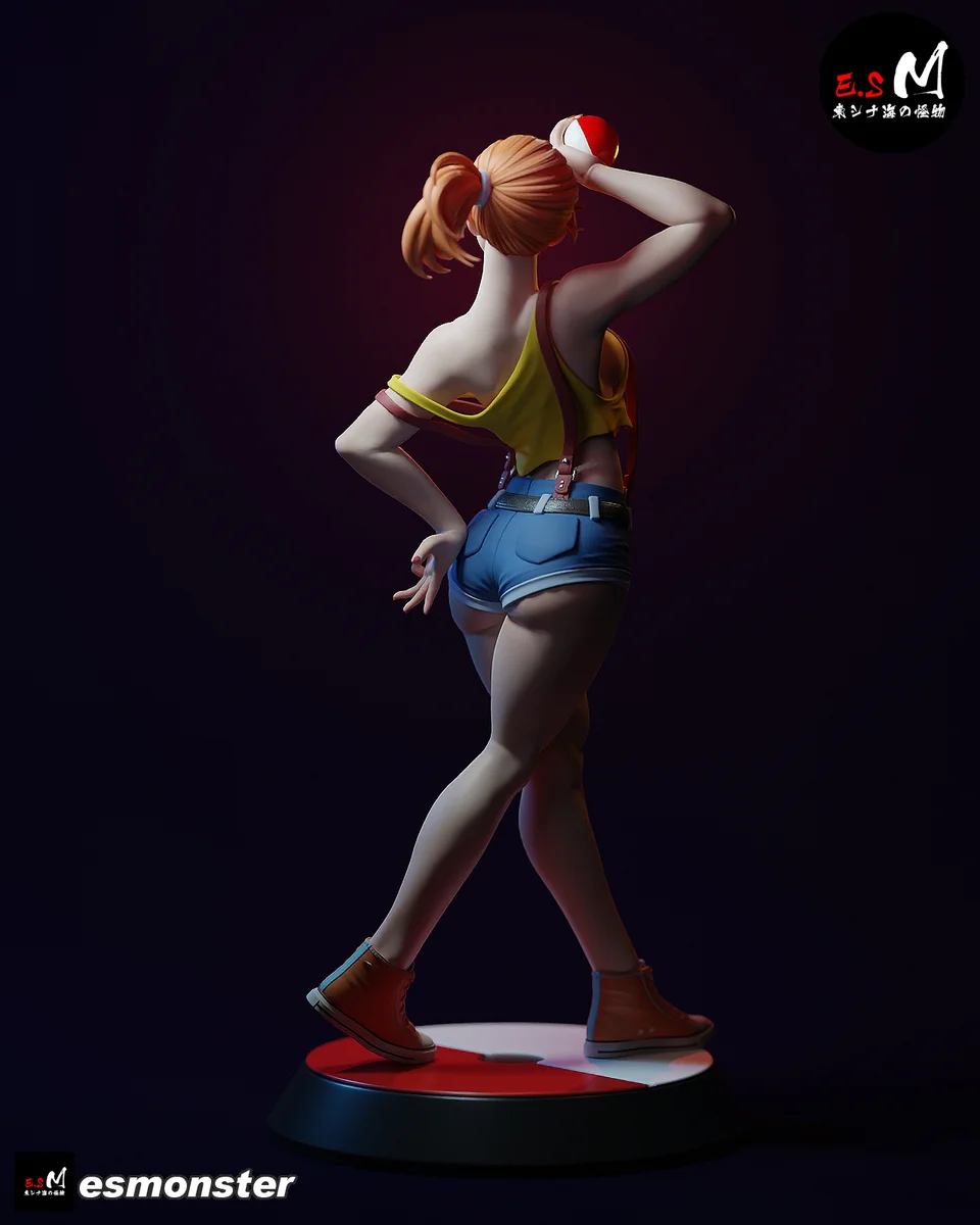 Misty | Fan Art | 3D Printed Resin Model Garage Kit | *Un-Painted* | ES Monster 3