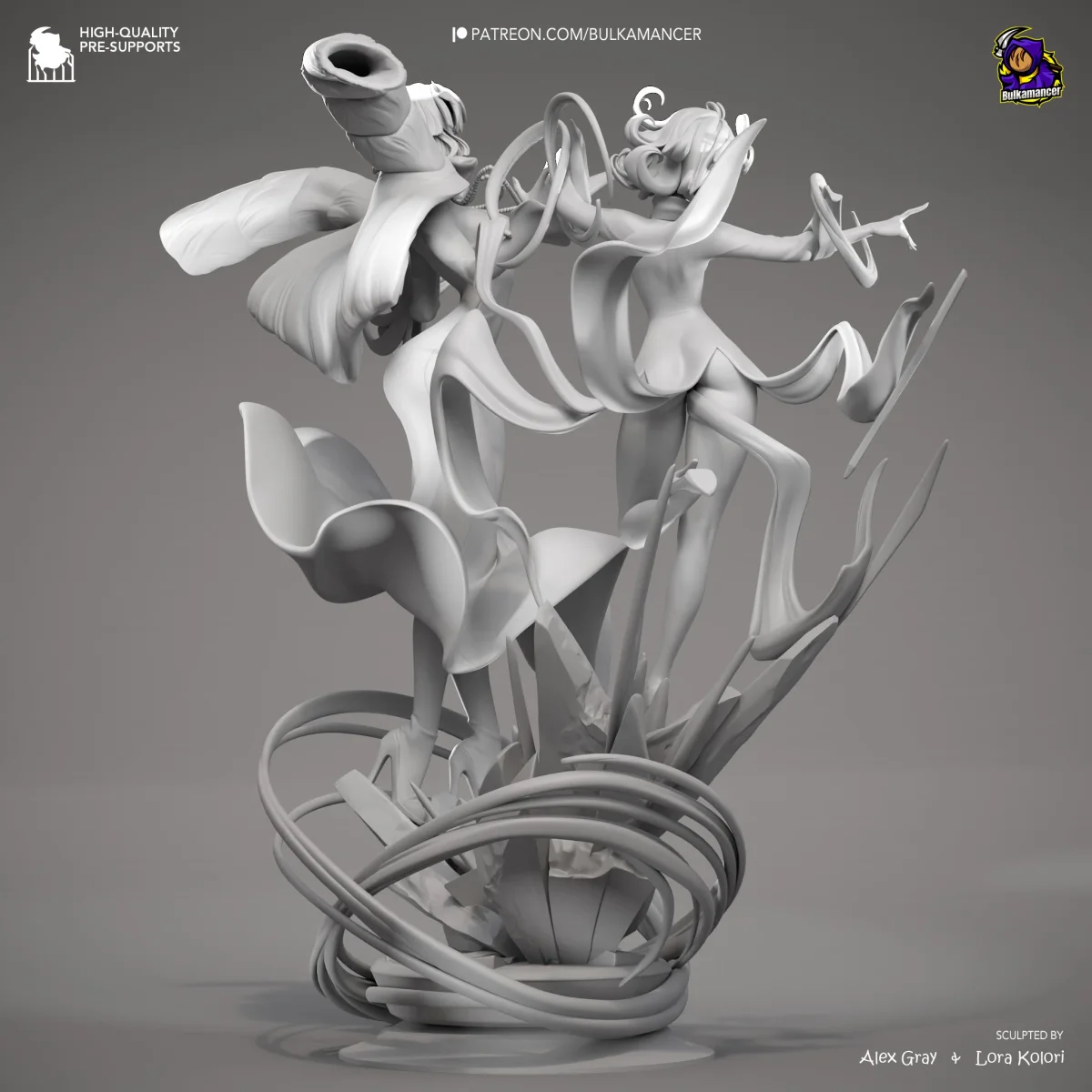 Fubuki And Tatsumaki | Fan Art | 3D Printed Resin Model Garage Kit | *Un-Painted* | Bulkamancer 8