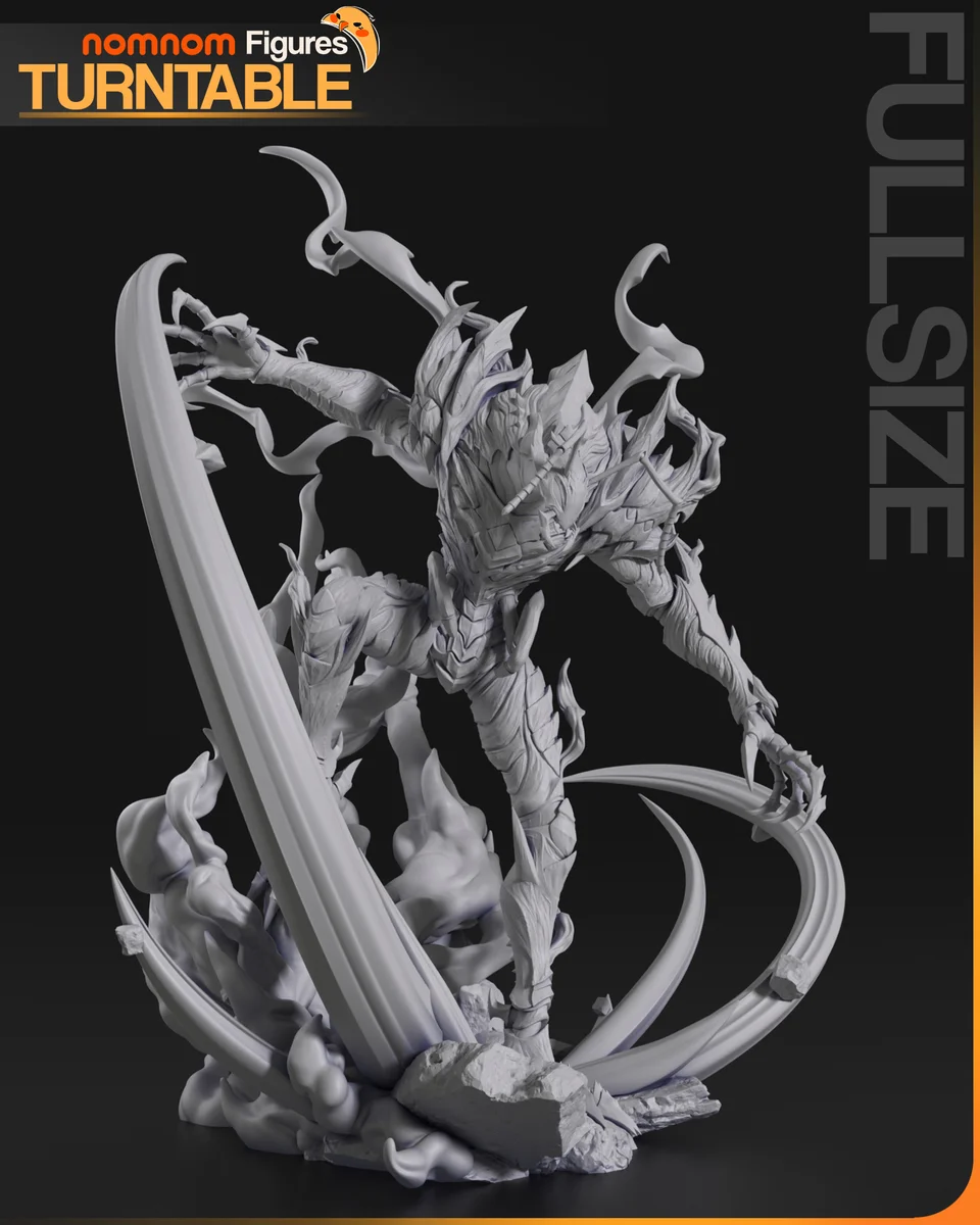 Shadow Beru | Fan Art | 3D Printed Resin Model Garage Kit | *Un-Painted* | Nomnom 6