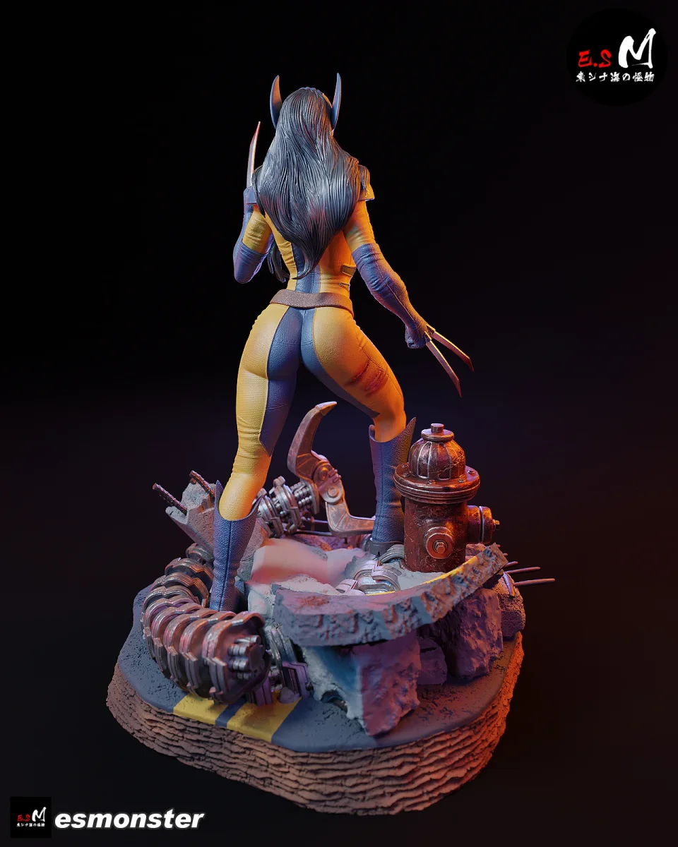 X-23 v2 | Fan Art | 3D Printed Resin Model Garage Kit | *Un-Painted* | ES Monster 3