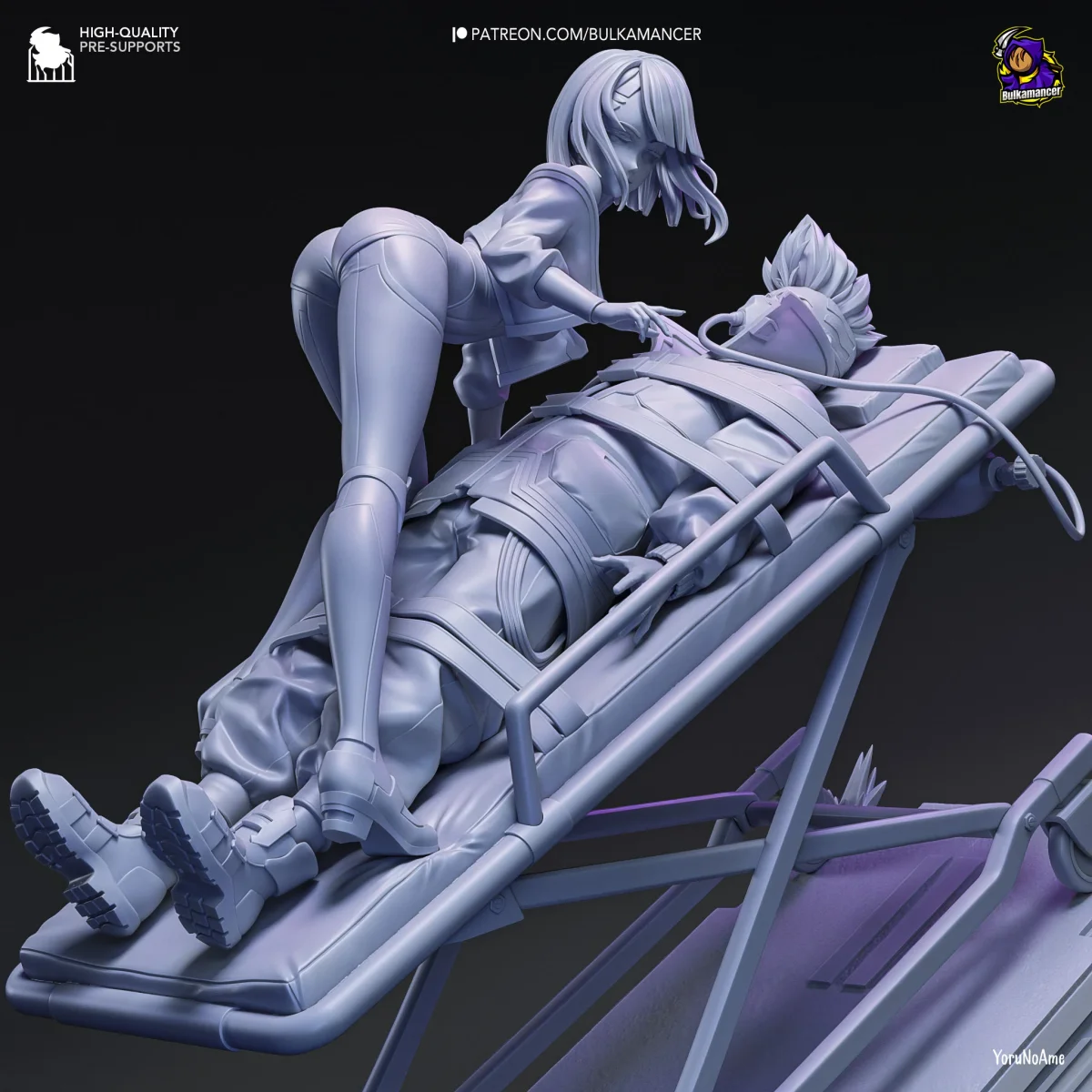 Lucy | Fan Art | 3D Printed Resin Model Garage Kit | *Un-Painted* | Bulkamancer 11