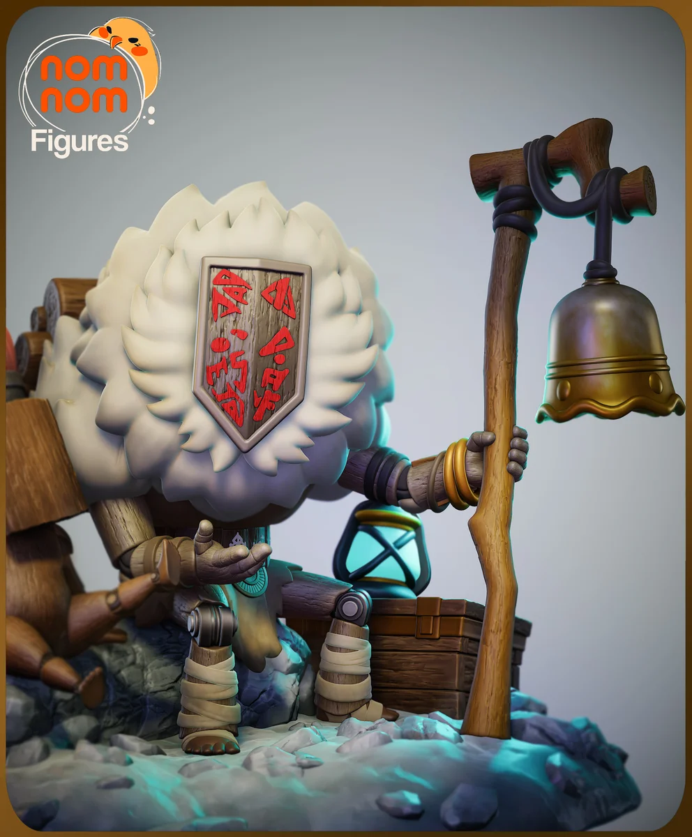 Chibi Noco | Fan Art | 3D Printed Resin Model Garage Kit | *Un-Painted* | Nomnom 4