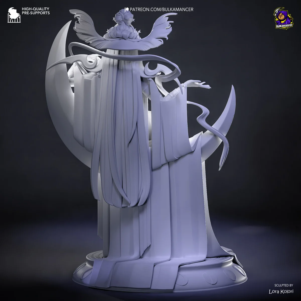Nyx | Fan Art | 3D Printed Resin Model Garage Kit | *Un-Painted* | Bulkamancer 7