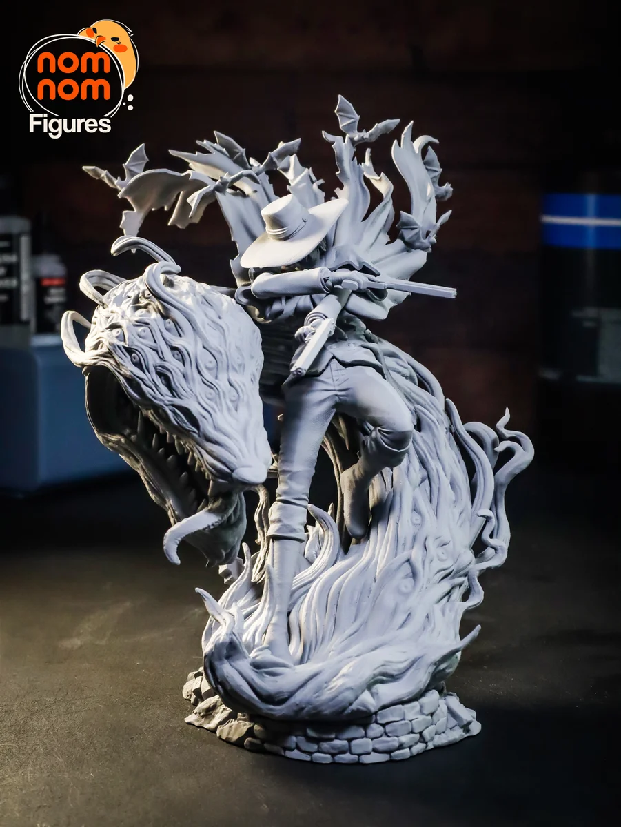 Alucard | Fan Art | 3D Printed Resin Model Garage Kit | *Un-Painted* | Nomnom 10