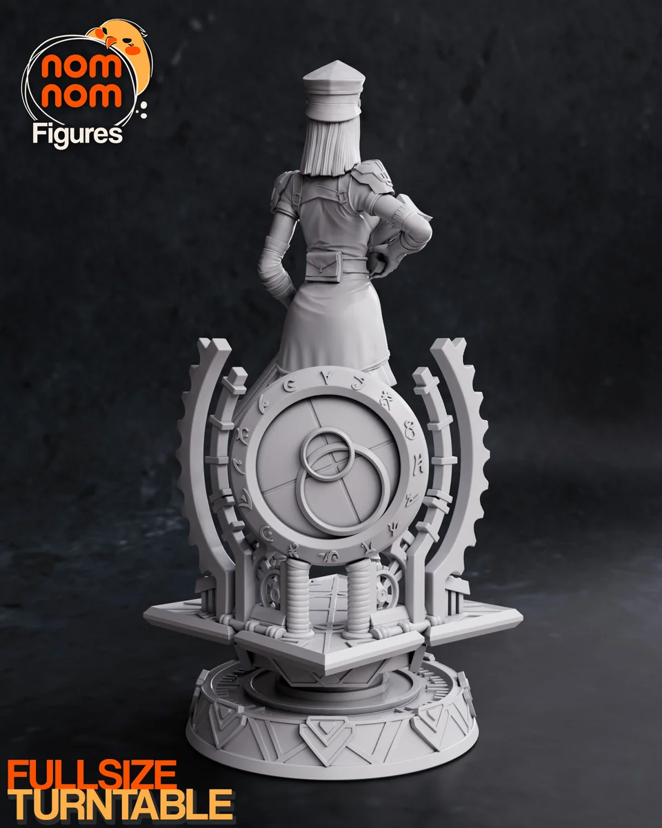 Caitlyn | Fan Art | 3D Printed Resin Model Garage Kit | *Un-Painted* | Nomnom 3
