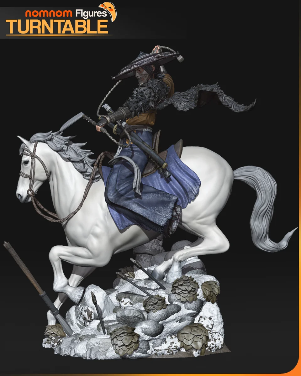Atsu | Fan Art | 3D Printed Resin Model Garage Kit | *Un-Painted* | Nomnom 4