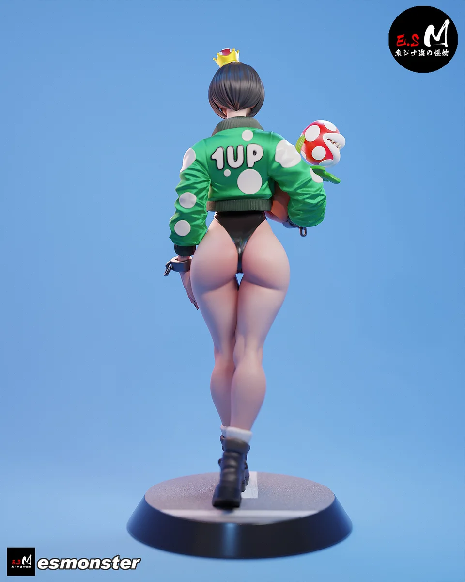 Chompette | Fan Art | 3D Printed Resin Model Garage Kit | *Un-Painted* | ES Monster 6