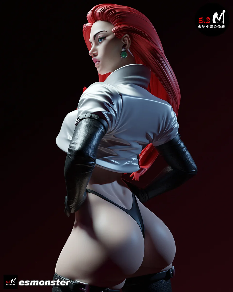 Jessie | Fan Art | 3D Printed Resin Model Garage Kit | *Un-Painted* | ES Monster 6