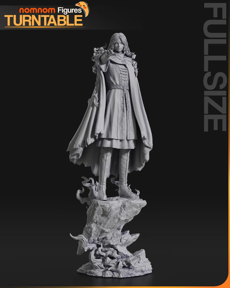 Melina | Fan Art | 3D Printed Resin Model Garage Kit | *Un-Painted* | Nomnom 4