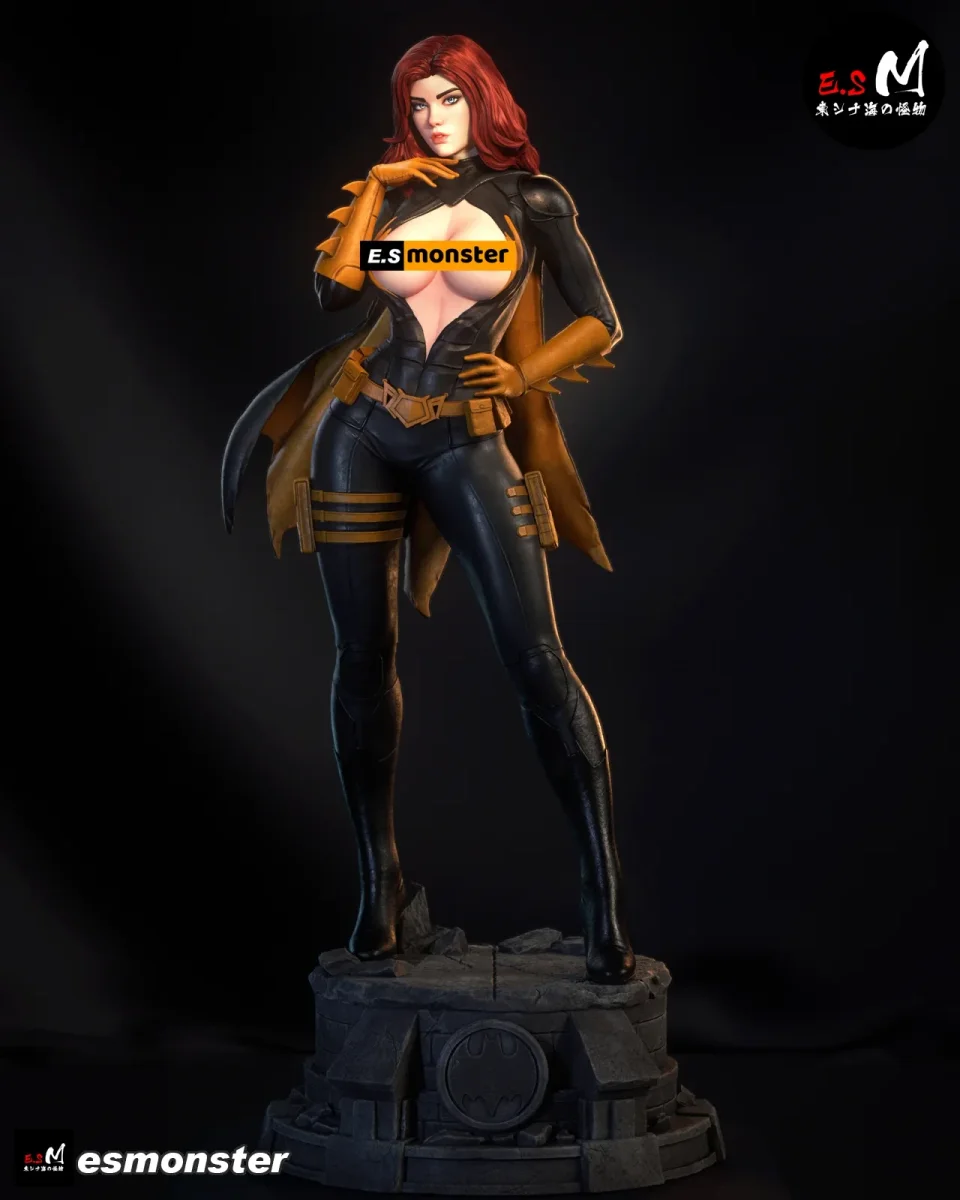 Batgirl | Fan Art | 3D Printed Resin Model Garage Kit | *Un-Painted* | ES Monster 5