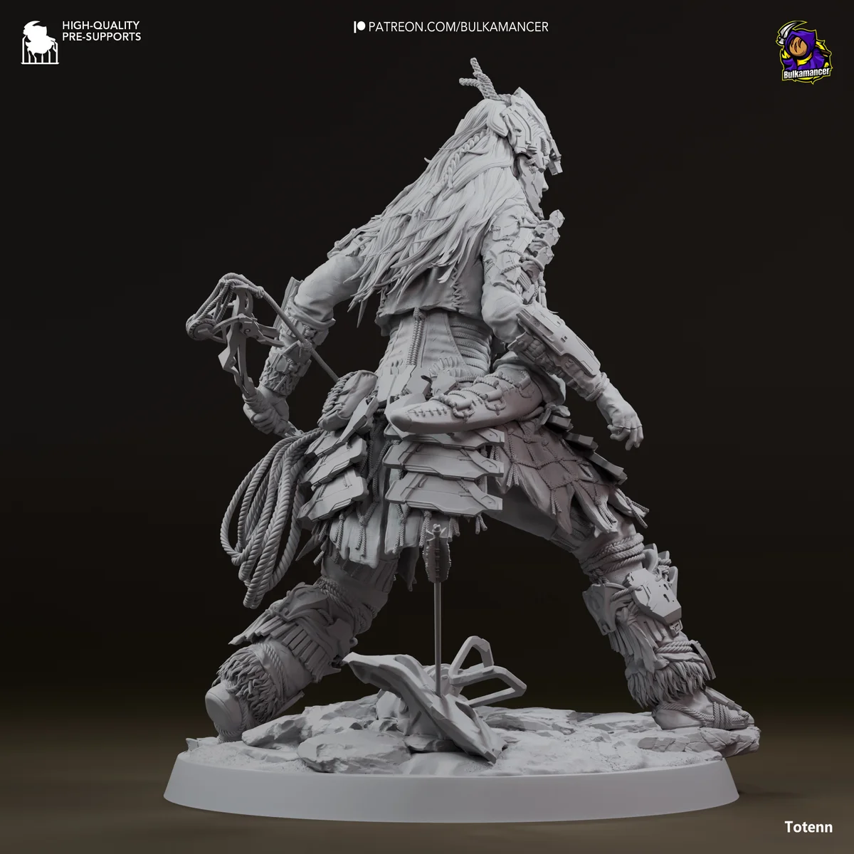 Aloy | Fan Art | 3D Printed Resin Model Garage Kit | *Un-Painted* | Bulkamancer 8