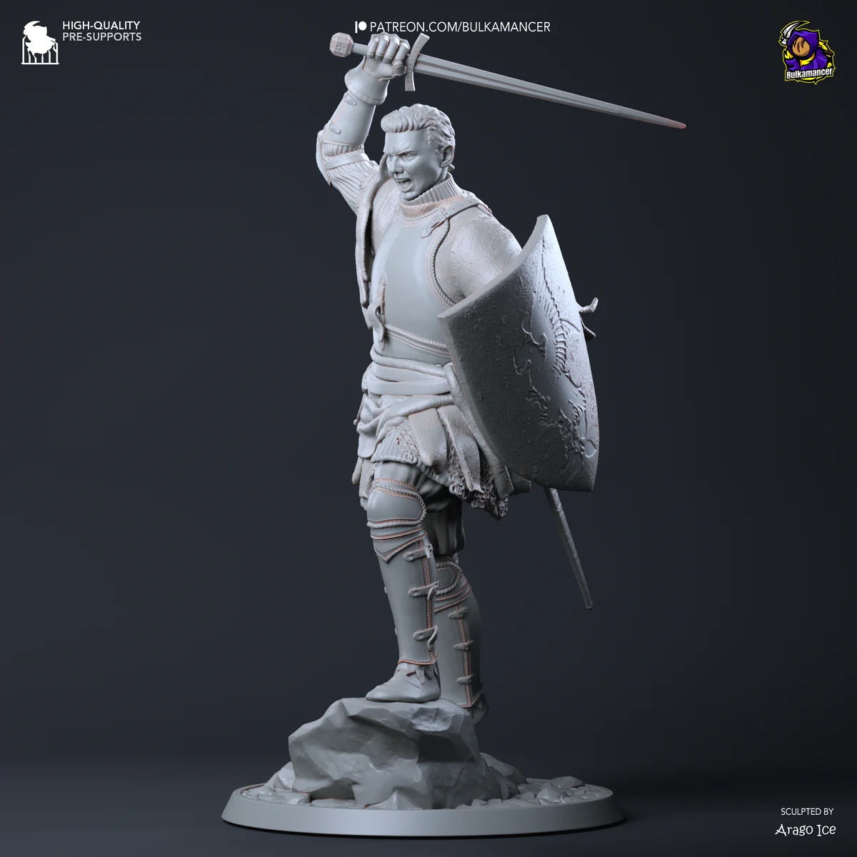 Henry of Skalitz | Fan Art | 3D Printed Resin Model Garage Kit | *Un-Painted* | Bulkamancer 9