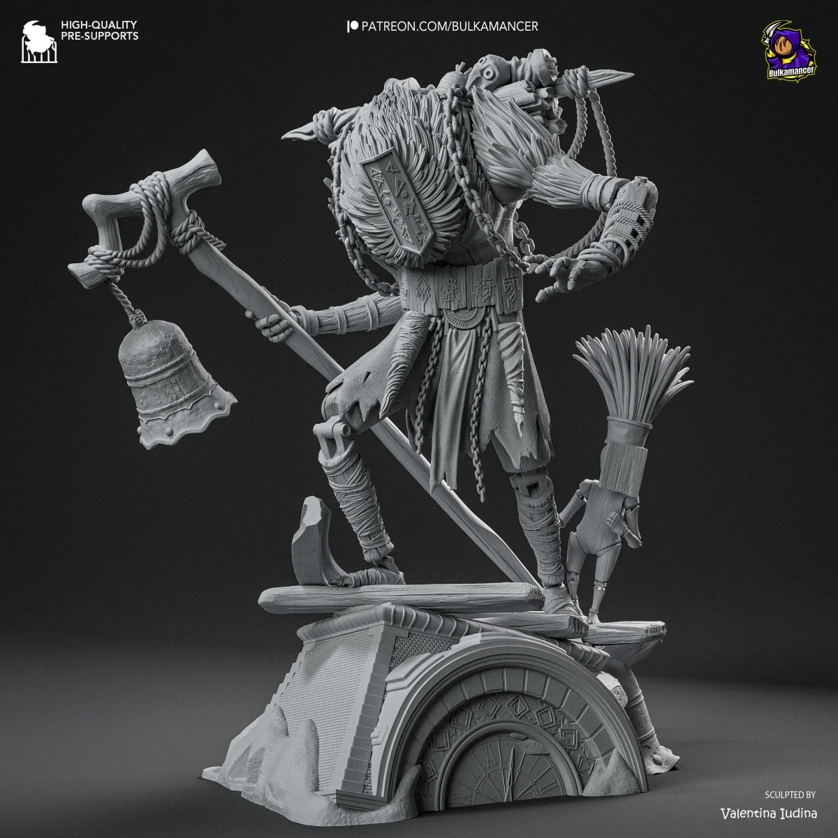 Monoco | Fan Art | 3D Printed Resin Model Garage Kit | *Un-Painted* | Bulkamancer 12