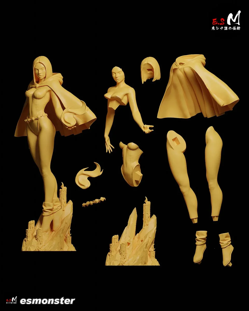 Raven (Dark Hero) | Fan Art | 3D Printed Resin Model Garage Kit | *Un-Painted* | ES Monster 3