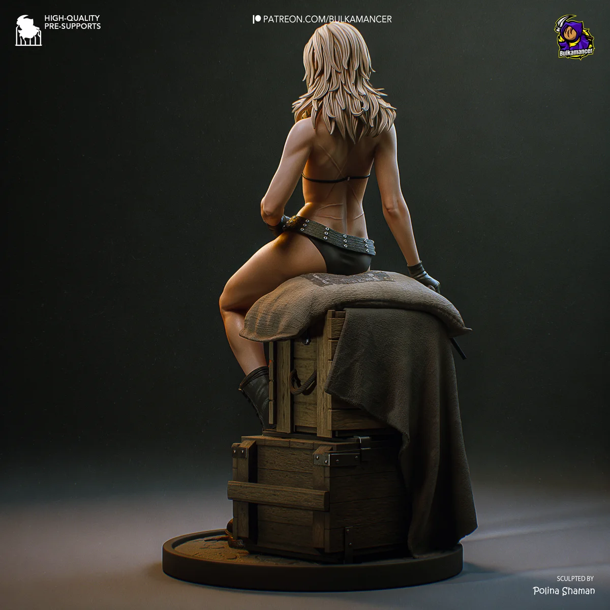 Eva | Fan Art | 3D Printed Resin Model Garage Kit | *Un-Painted* | Bulkamancer 6