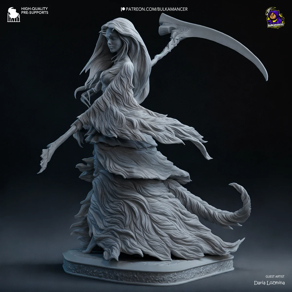 Crossbreed Priscilla | Fan Art | 3D Printed Resin Model Garage Kit | *Un-Painted* | Bulkamancer 8