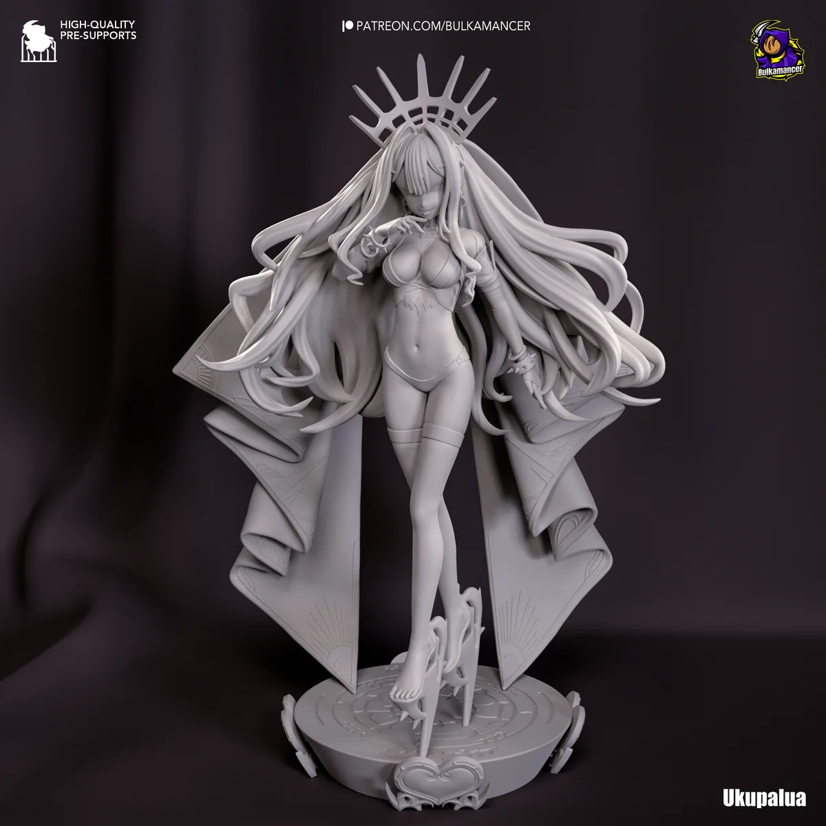 Baobhan Sith | Fan Art | 3D Printed Resin Model Garage Kit | *Un-Painted* | Bulkamancer 8