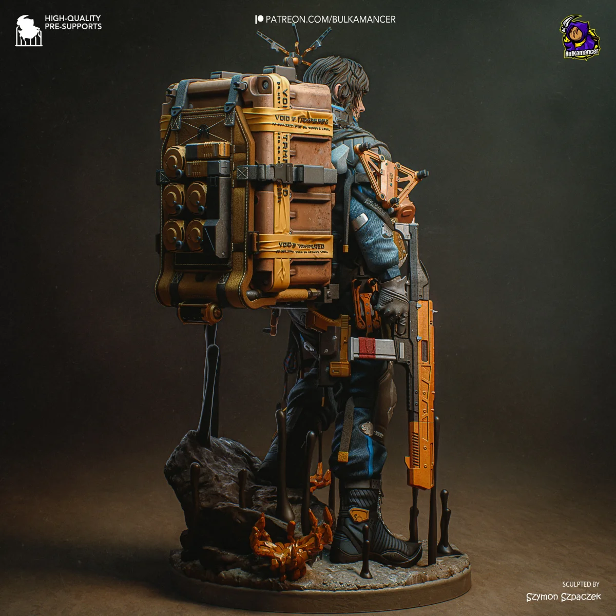 Sam | Fan Art | 3D Printed Resin Model Garage Kit | *Un-Painted* | Bulkamancer 3