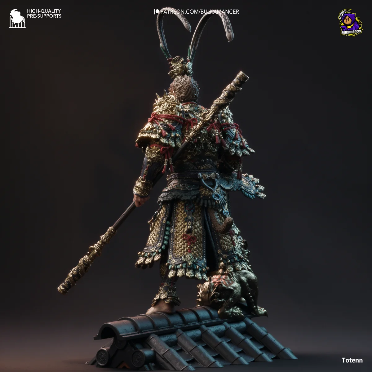 Destined One | Fan Art | 3D Printed Resin Model Garage Kit | *Un-Painted* | Bulkamancer 3