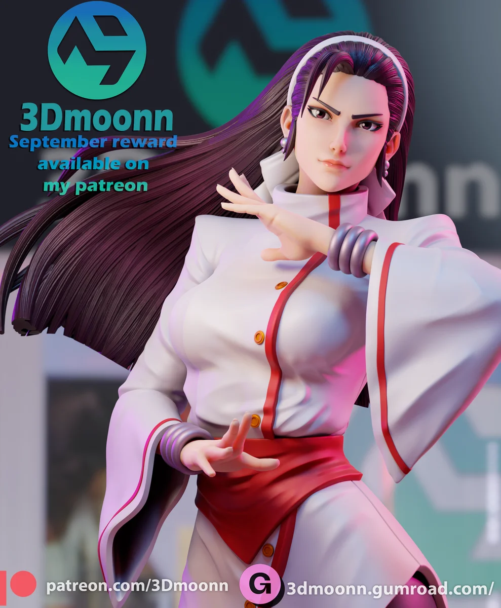 Chizuru | Fan Art | 3D Printed Resin Model Garage Kit | *Un-Painted* | 3DMoonn